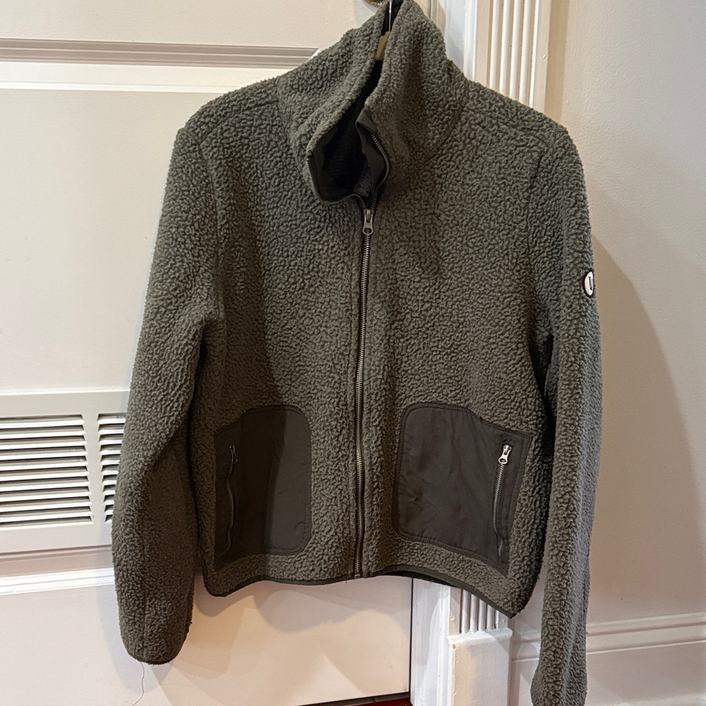 Vuori Alpine Jacket - Full zip - Olive green